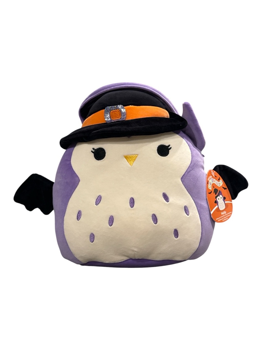 Squishmallow Holly Owl Witch‎ Halloween Trick-or-Treat PAIL BUCKET BAG 12”